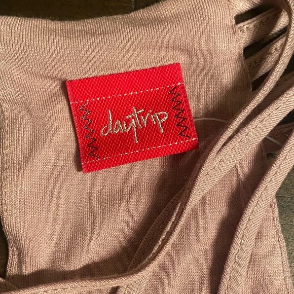 Strappy Mauve Sleeveless Dress, size S, Daytrip brand. NWT - Picture 4 of 13